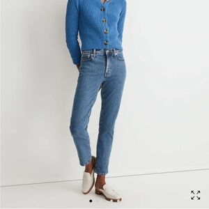 Madewell jeans slim taper leg mid rise perfect vintage jeans 30